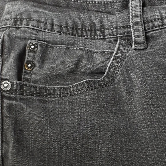 Just My Size Bootcut Curvy Faded Black Jeans Size 20W - Picture 15 of 16